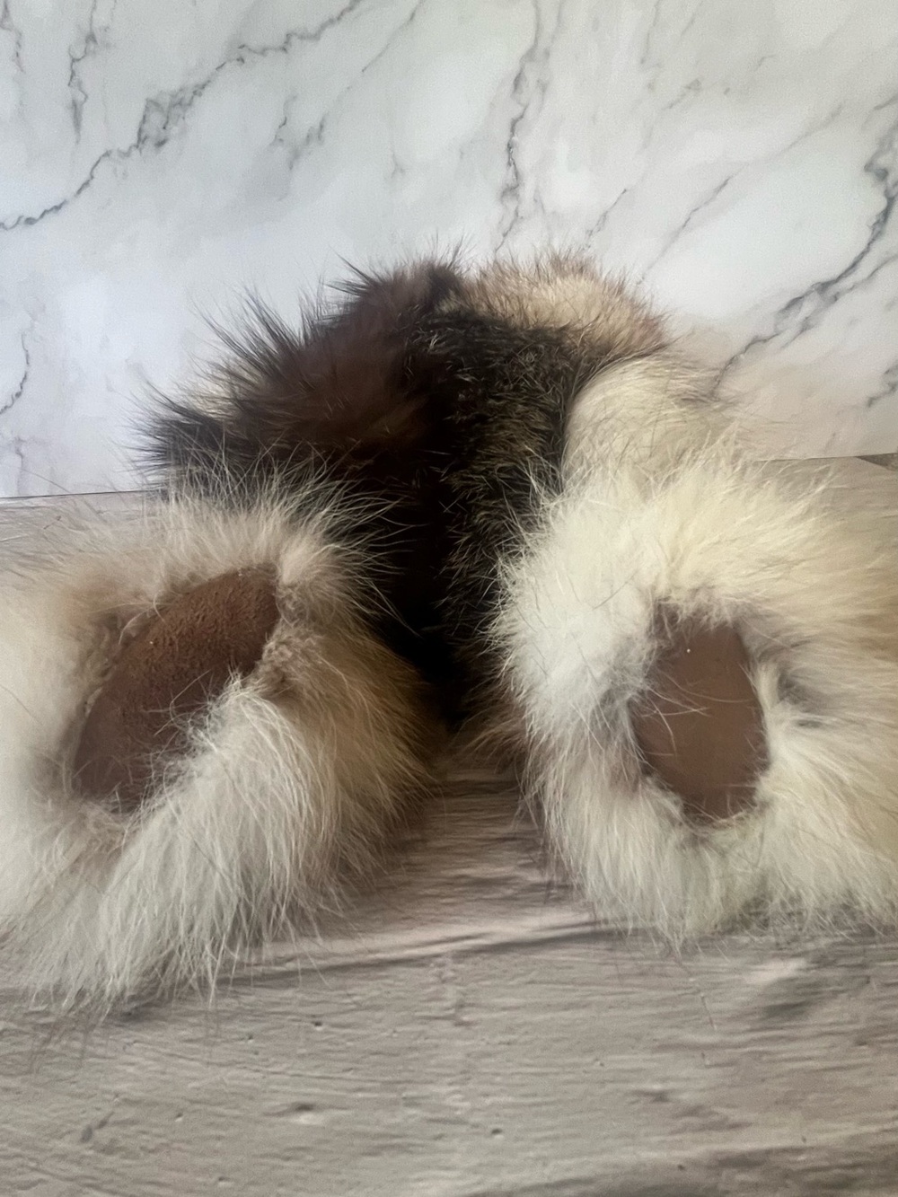 Real Fur Hand Made Teddy Bear Articulating Head & Paws - Picture 4 of 11